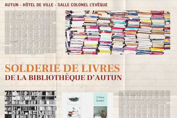 Solderie de livres de la bibliothèque