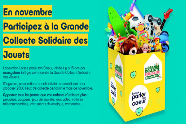 Collecte solidaire de jouets 2025