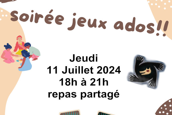 Soirée Ados à la Ludo!