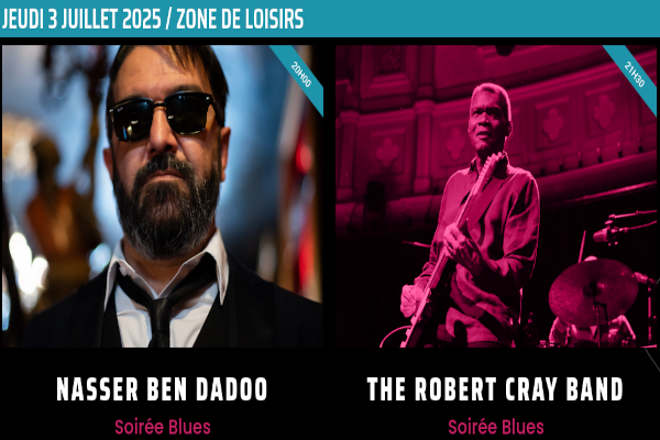 Jazz à Couches : Nasser Ben Dadoo - The Robert Cray Band