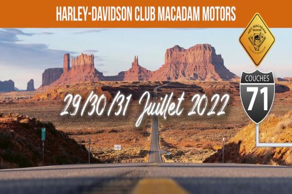 Macadam Motors Rassemblement Moto Couches Juillet 2022