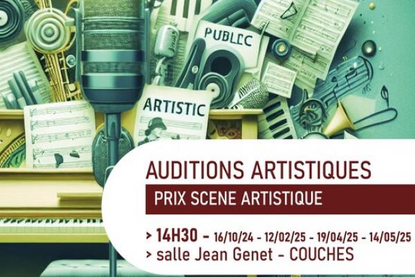 Salle J Genet : Auditions artistiques