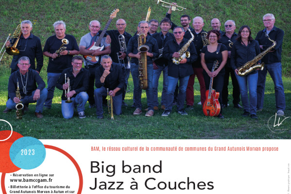 Salle J Genet : Big Band Jazz à Couches