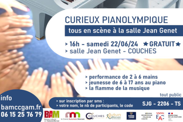 Salle J Genet : Curieux pianolympique