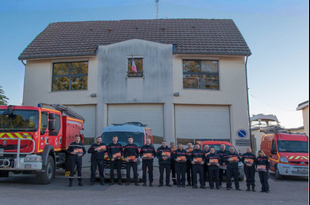 Vente Calendriers Pompiers Caserne de Couches 2023