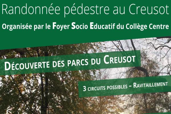Randonnée Le Creusot Collège du Centre Couches